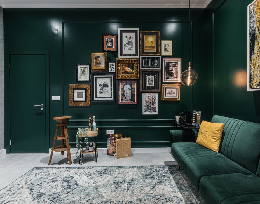 Vendo Sofa em veludo verde