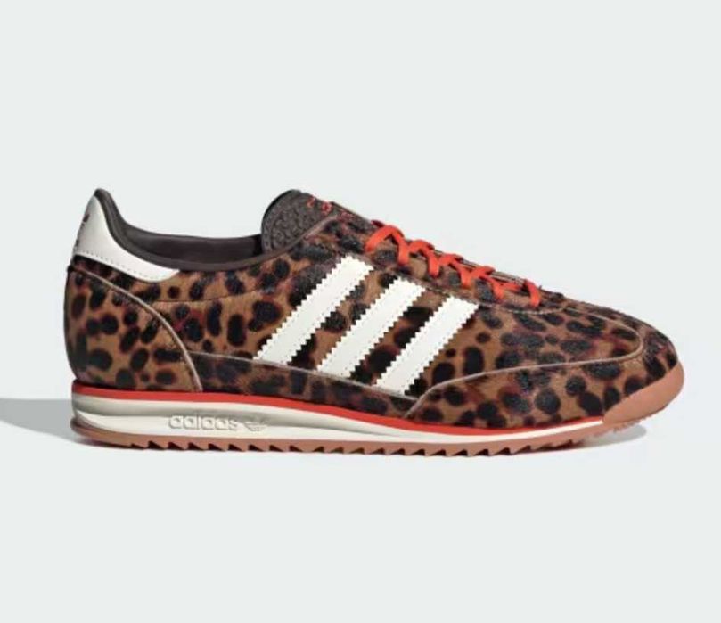 Adidas Sl72 leopard 36 2/3 print novas