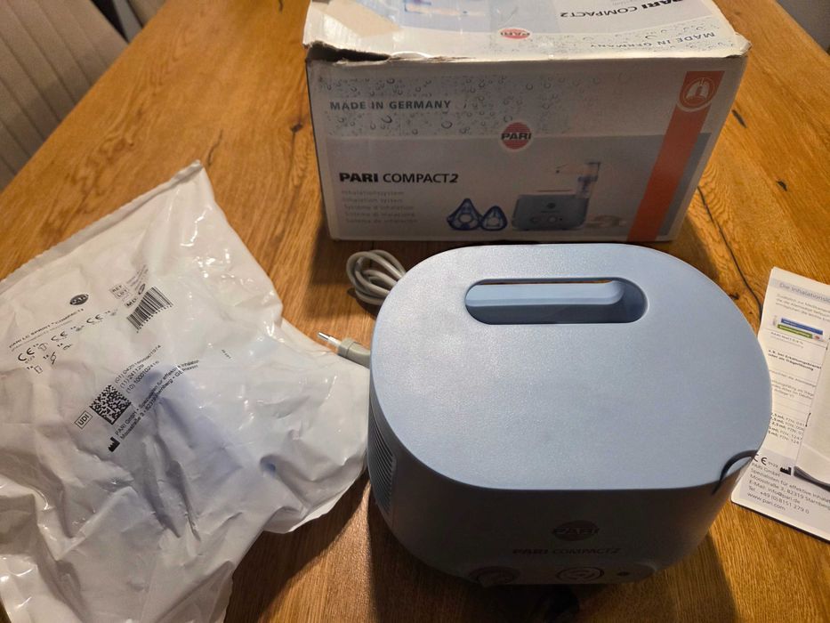 Inhalator pneumatyczny PARI Compact2 dla dzieci i dorosłych