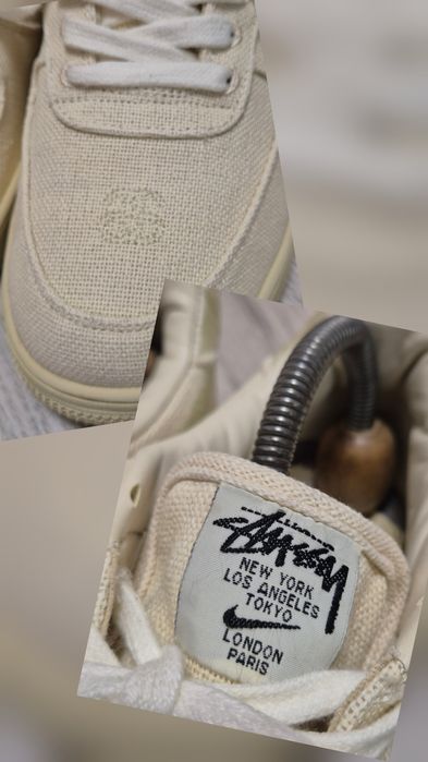 Кросівки Nike×Stussy Air Force 1 Low Fossil,43 розмір