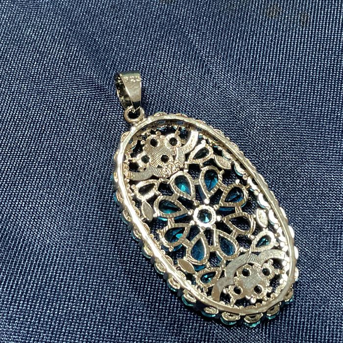 Pendente prata 925 medida de 5 cm