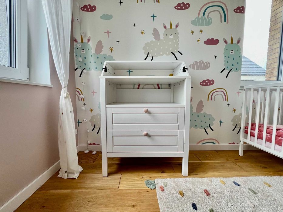 Komoda z przewijakiem IKEA SUNDVIK | Stan BDB