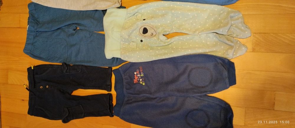 8 par spodni chłopięcych r. 80