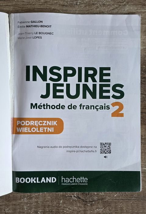 Inspire jeunes 2 podręcznik