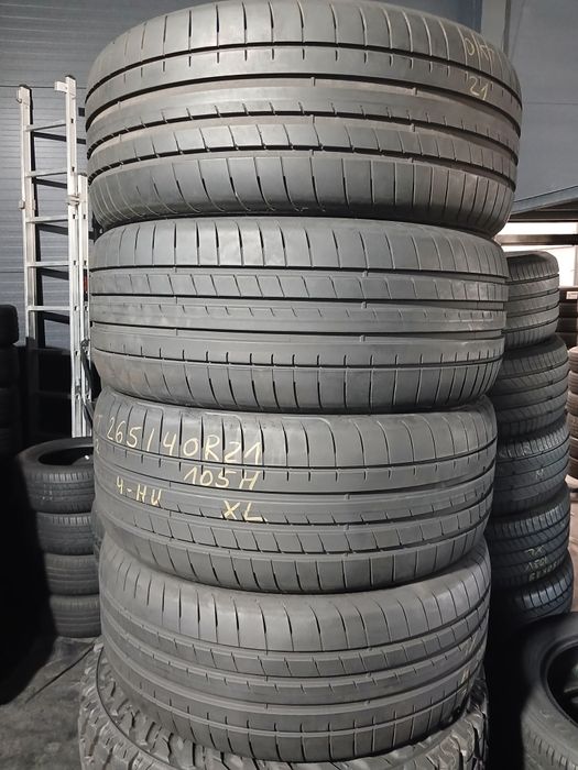 Літні Шини БУ 265/40 R21  GOODYEAR  Eagle F1 Assymetric 5 Склад