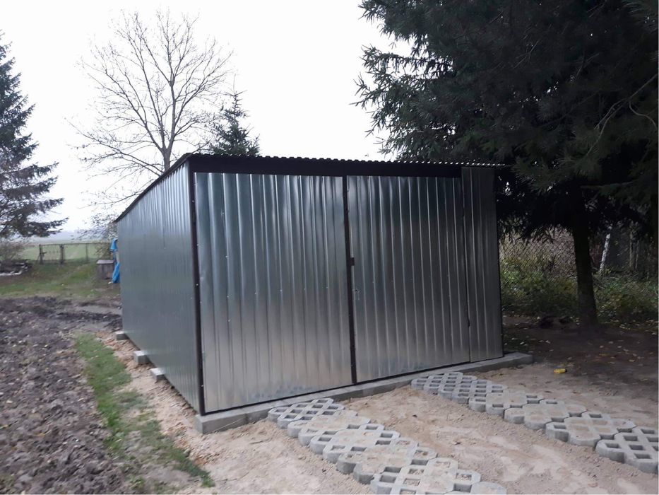 Garaz 3x5 blaszak blaszaki garaze wiara wiaty