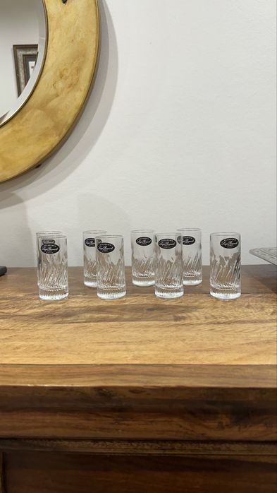 Conjunto de 8 copos com 7cl da linha Mixology - marca Luigi Bormioli