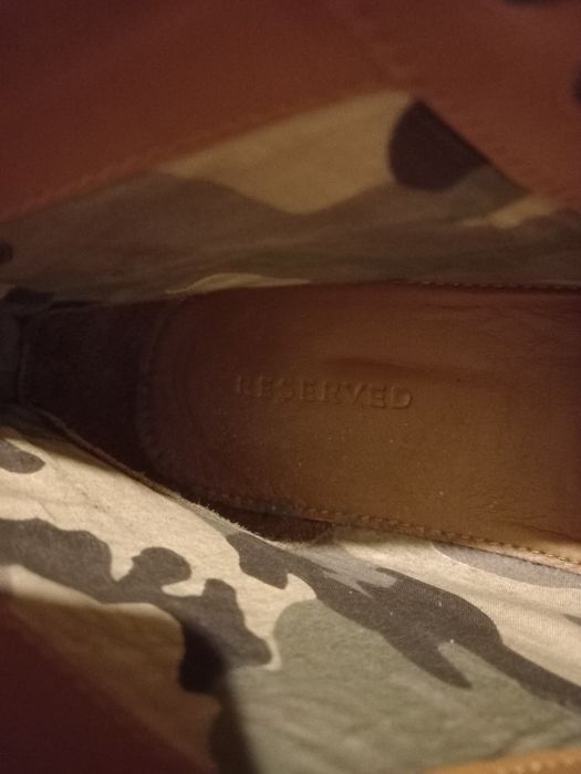 Buty za kostkę męskie z Reserved roz.43