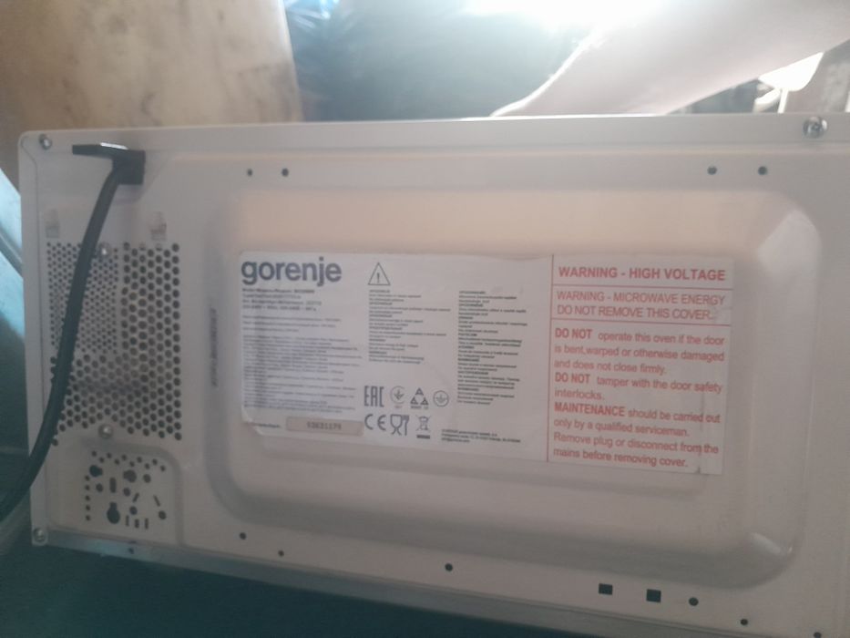 Мікрохвильова піч Gorenje