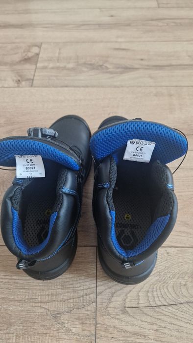 Buty robocze skórzane wodoodporne BASE B0821 S3 BOA rozmiar 41