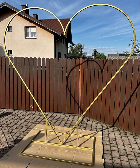 Stelaż dekoracyjny Serce