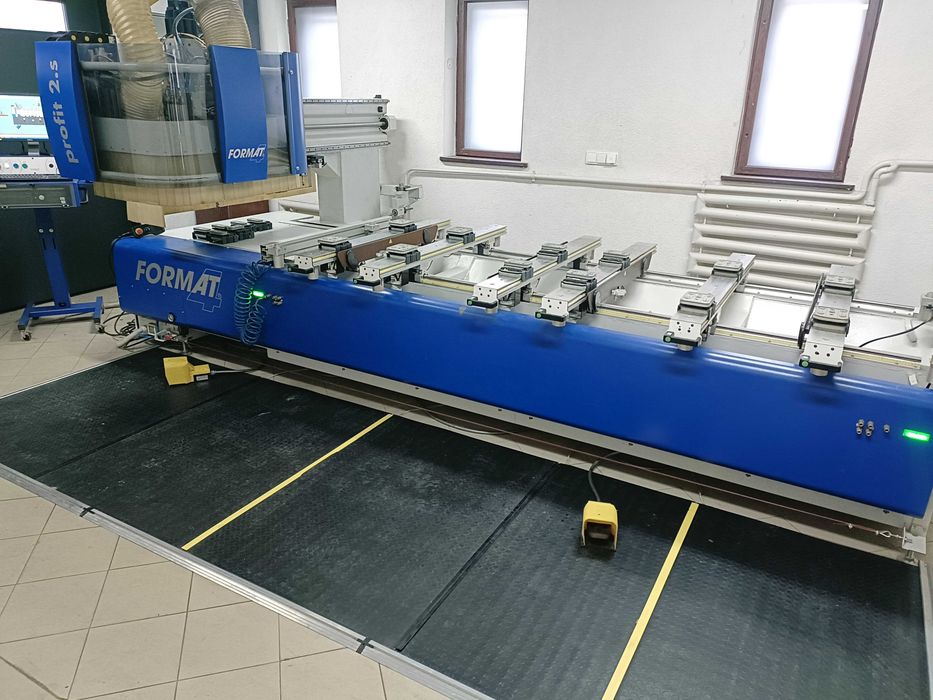 Centrum obróbcze CNC 4osie agregat kątowy do zamka zawias
