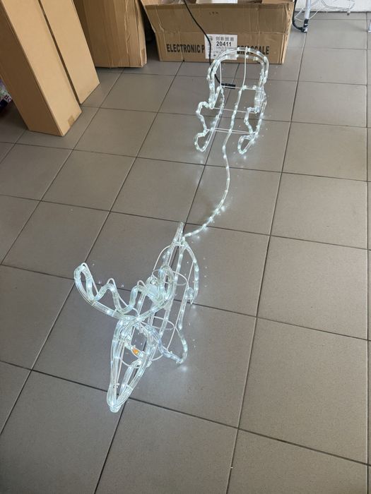 Rena com treno led