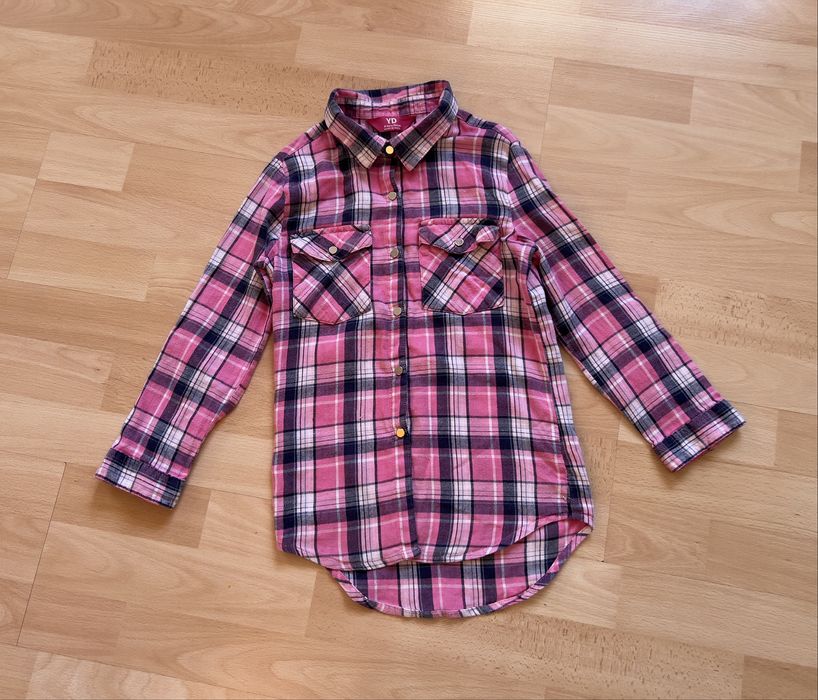 Сорочка, рубашка YD для дівчаток на ріст 128/134