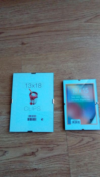10 EUROS Lote de 6 molduras clipe novas, várias medidas = em BEJA