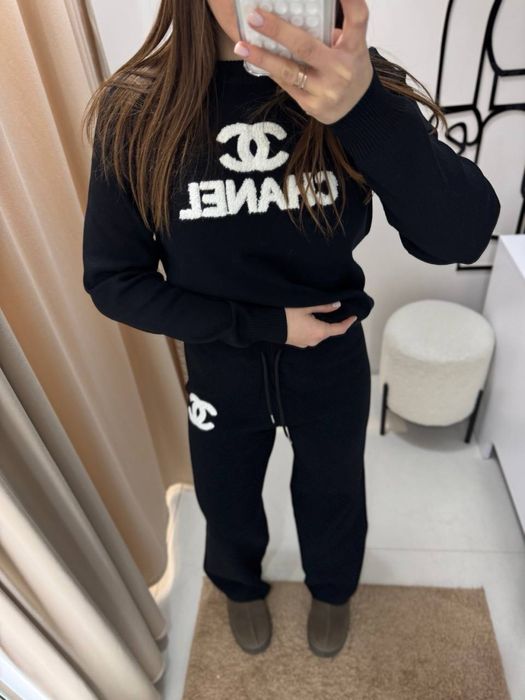 Трикотажний костюм Chanel, S/M