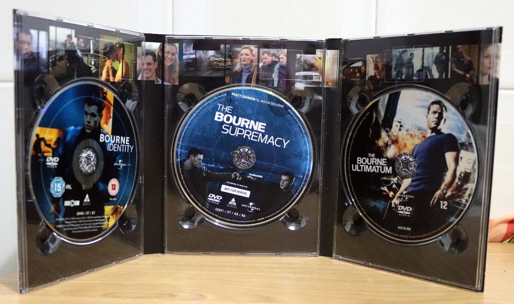 The Bourne Collection (Identity Unknown + Supremacy + Ultimatum) (2007) [3DVD]64740891869699122