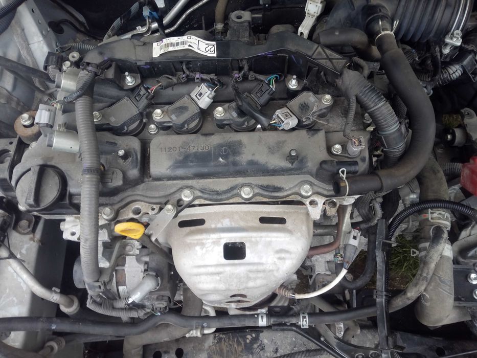 toyota AURIS II 13-18 silnik słupek 1,33 przebieg tylko 90 tyś 1NR-FE