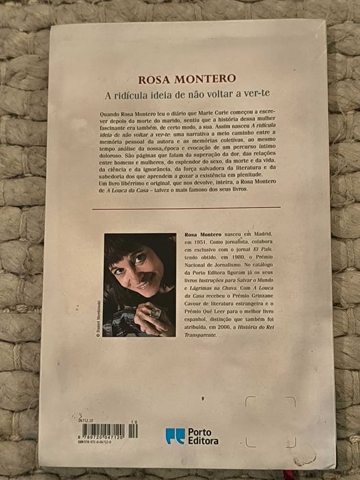 A ridícula ideia de não voltar a ver-te
de Rosa Montero