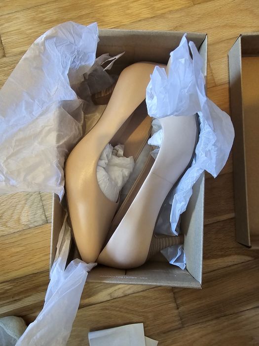 Sapatos Clarks Pele Linvale Jerica - Bege / Rosa Blush