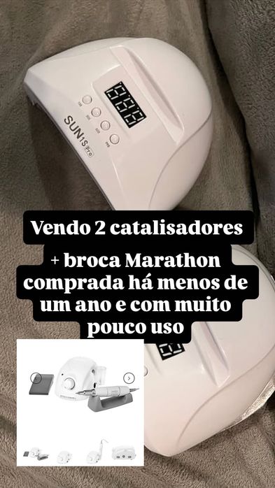 2 catalisadores + broca marathon