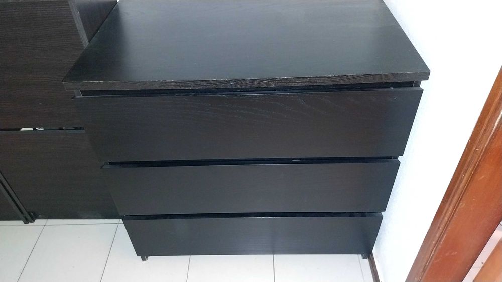 Cômoda ikea castanho, preço baixo