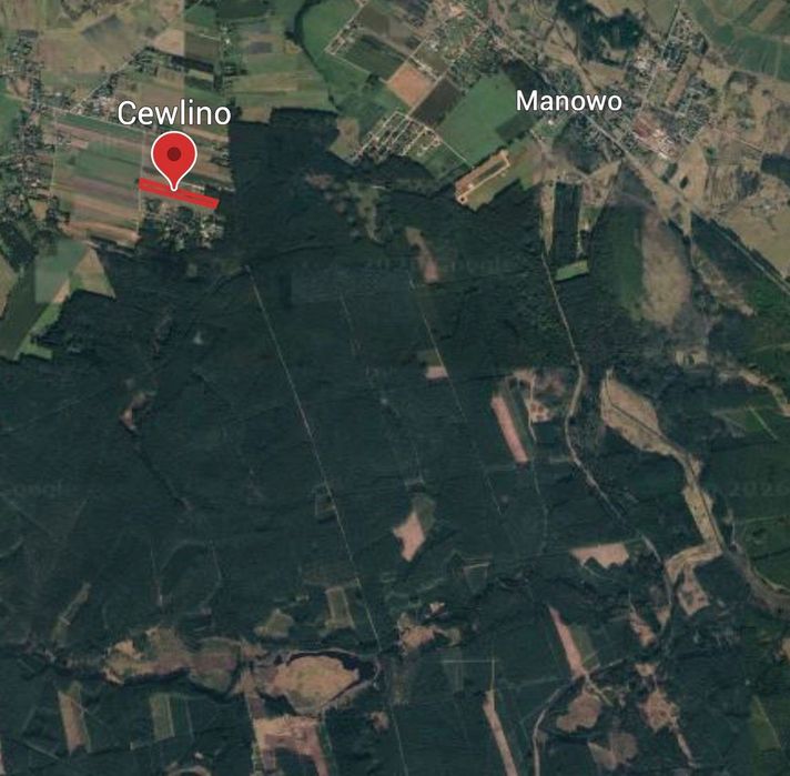 Sprzedam 15 działek budowlanych w miejscowości Cewlino- 6km od Koszalina, (22km do morza). Wszystkie działki posiadają WZ-ki ważne bezterminowo. - Widok 4