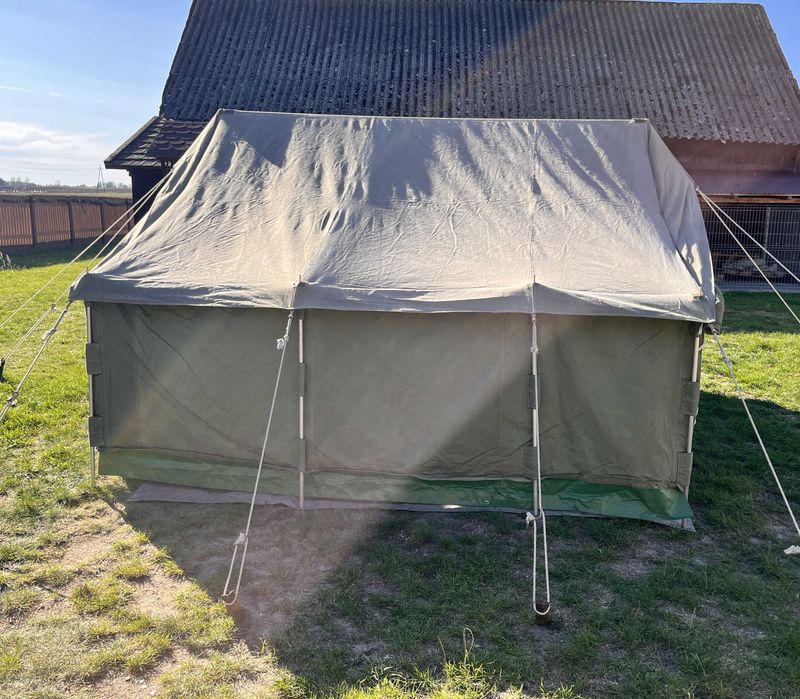 Namiot wojskowy 6 osobowy 3.9 x 2.8 m N6 harcerstwo biwak survival