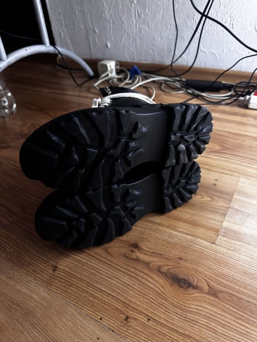 обувь rick owens bozo leather boots но без логотипа