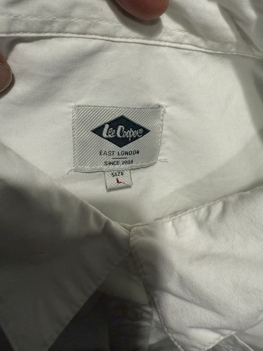 Biala koszula Lee L/XL