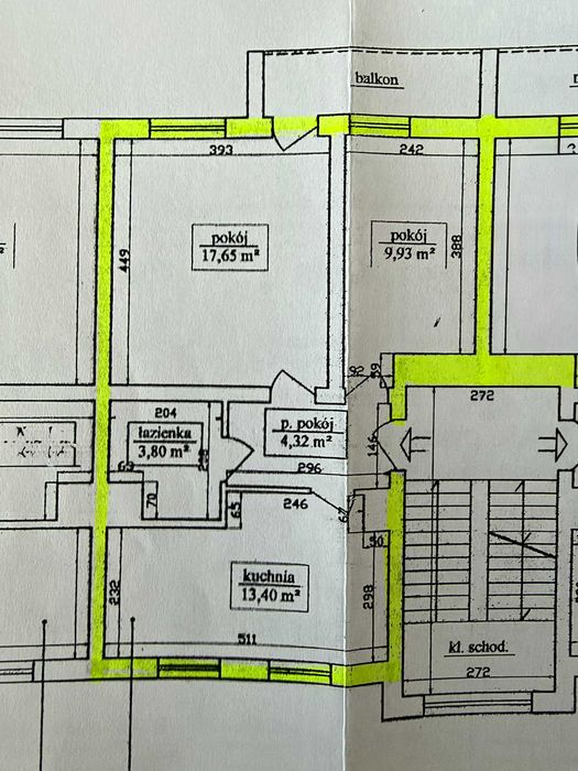 Mieszkanie 49,5 m2, Bartoszyce