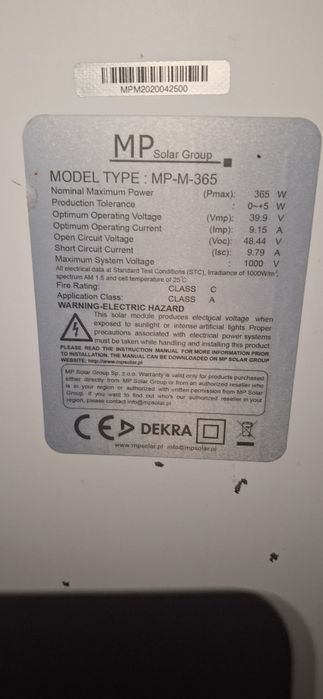 Fotowoltaika 5.11 KW napowierzchniowa