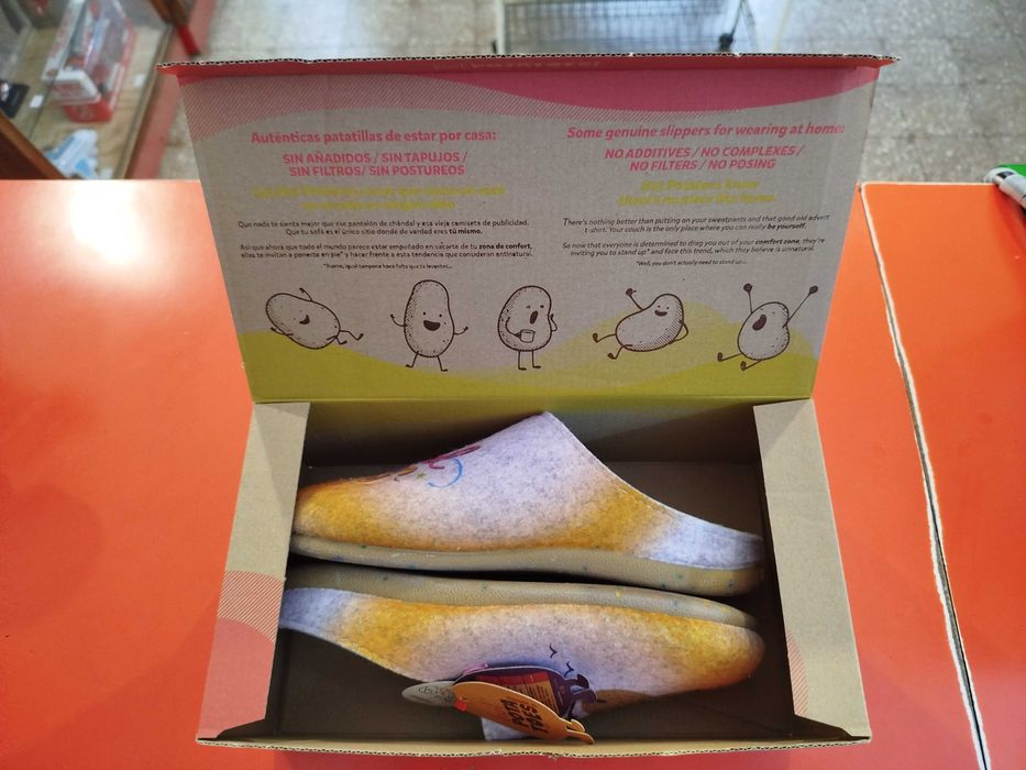 Pantufas Hot Potatoes Nº38