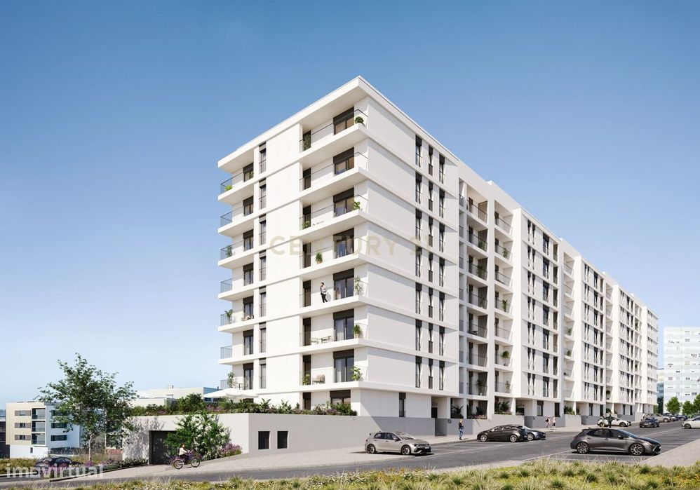 Apartamento T2 com Terraço - Novo - Empreendimento AURYA VISTA -
