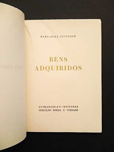 Margarida Futscher - Bens adquiridos
