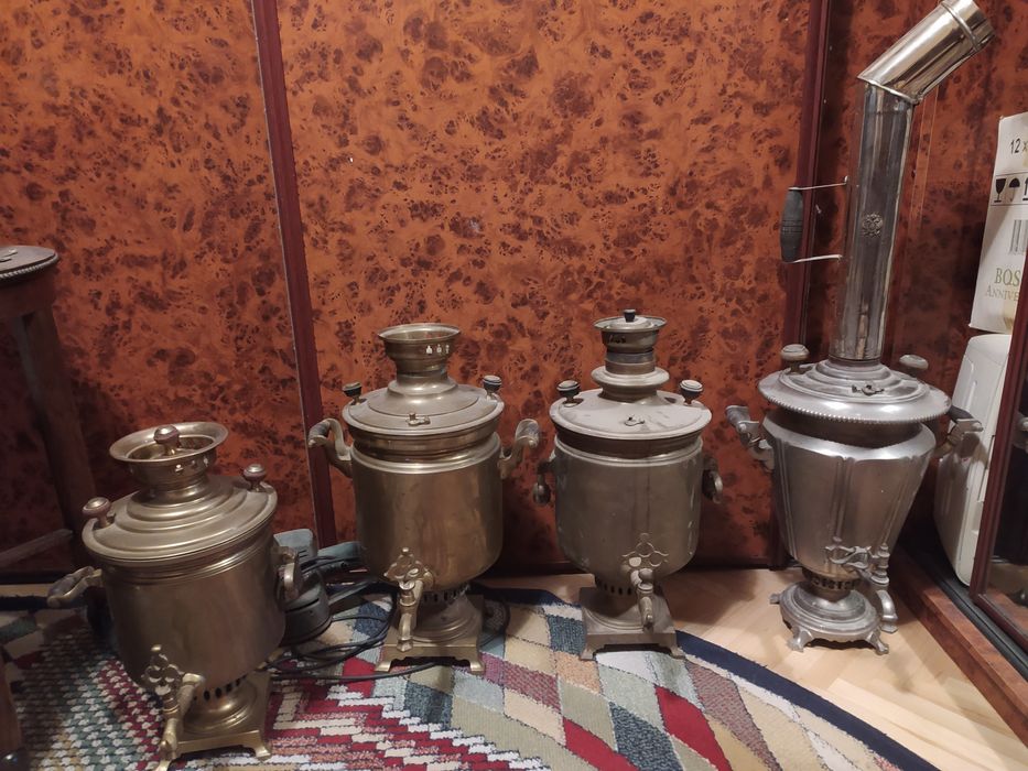 Самовар с трубой