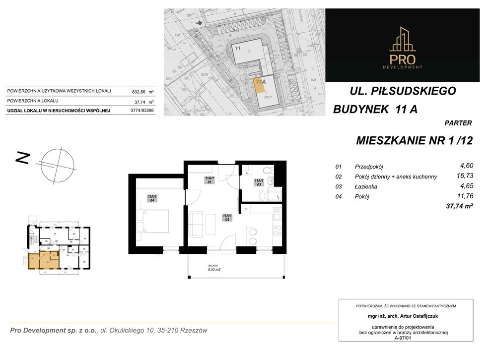 Mieszkanie 37,74 m² w Lesku | inwestycja blisko Bieszczad i Soliny