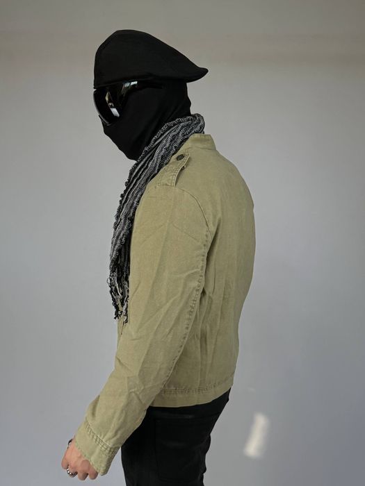 Jacket джекет green зелений джинсовка куртка на молнії архівна кастомна курточка custom inde zleeze slim опіум архів S M L XL