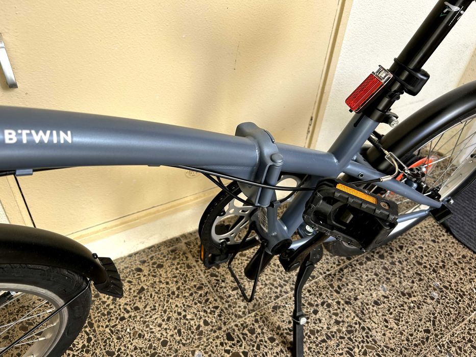 2 Bicicletas Dobráveis BTWIN Fold 120 Cinzento – Excelente Estado