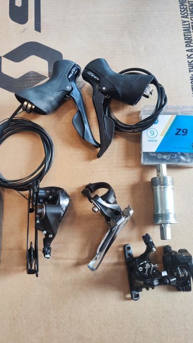 Grupa Gravel szosa Shimano Sora R300  tarczowy
