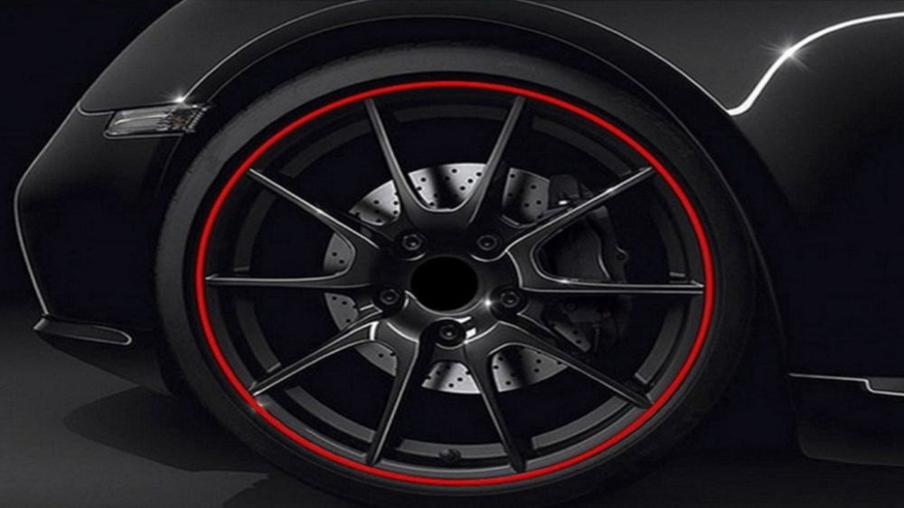 Película de Borracha Protectora de Jantes - Vermelho