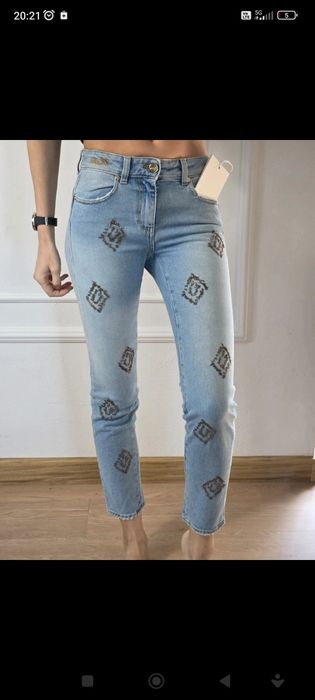 Pinko p_jeans light blue Kate r.s