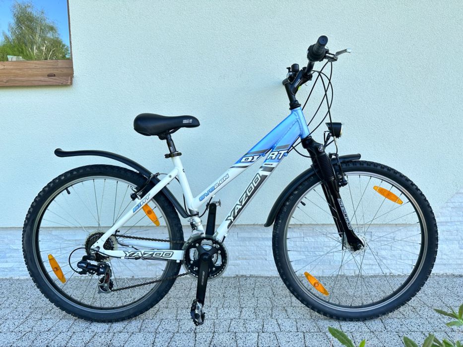 Rower YAZOO - Mtb, koła 26, aluminiowy, amor, prądnica w kole