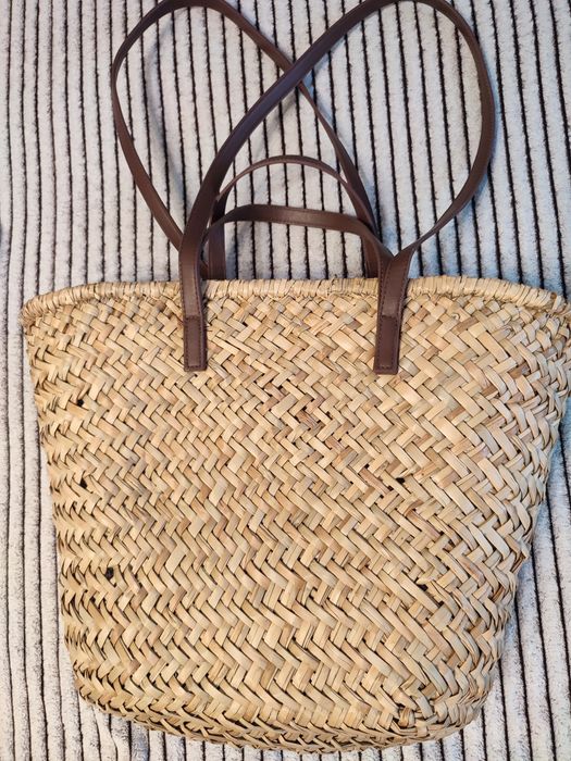 Плетена солом'яна сумка Reserved