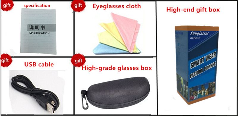 Óculos de sol Bluetooth