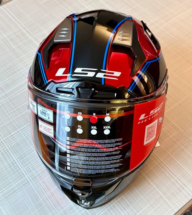 Capacete NOVO LS2 Challenger Carbon/Kevlar (40% DESCONTO) Tam S