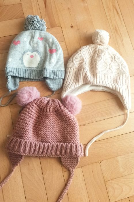 Czapka zimowa dla dziewczynki