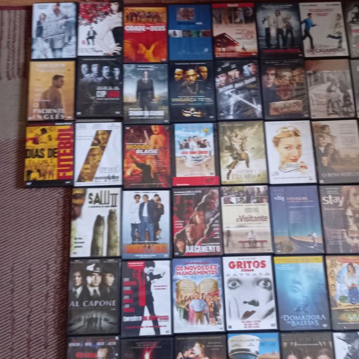 Lote com 51 dvd's originais