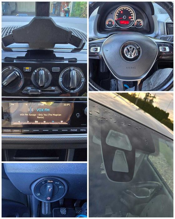 Volkswagen UP!--BOGATO Wyposażony--Mały PRZEBIEG--SUPER STAN--Ledy--