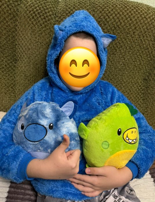 Худі -іграшка 2в1,вік від 3 до 11 років